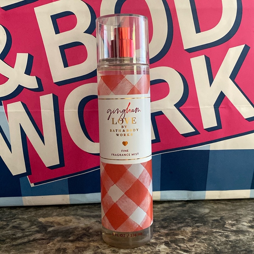 Bath & Body Works gingham Love